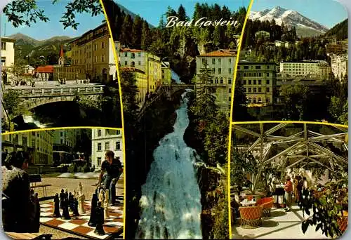 59522 - Salzburg - Bad Gastein , Mehrbildkarte - gelaufen 1981