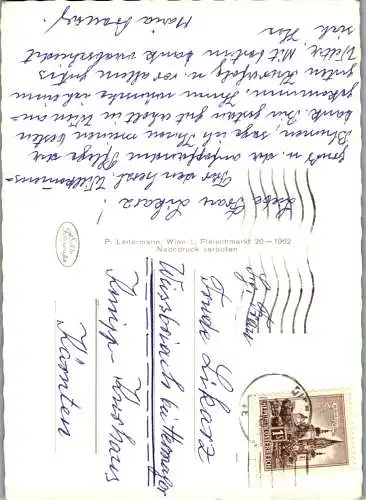 59526 - Niederösterreich - Geras , Abtei Geras , Marienhof  - gelaufen 1962