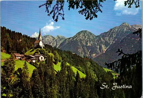 59537 - Tirol - St. Justina , im Kristeinertal bei Mittewald - gelaufen 1983