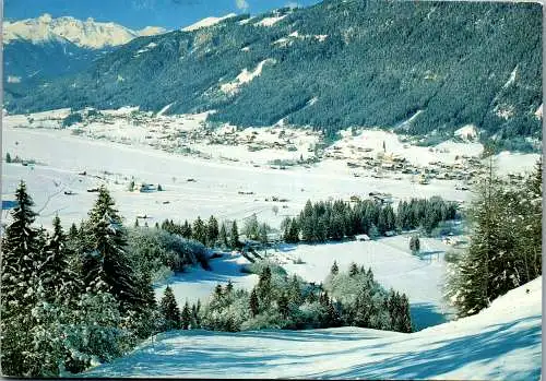 59540 - Kärnten - Weissensee , Panorama im Winter - gelaufen 1992