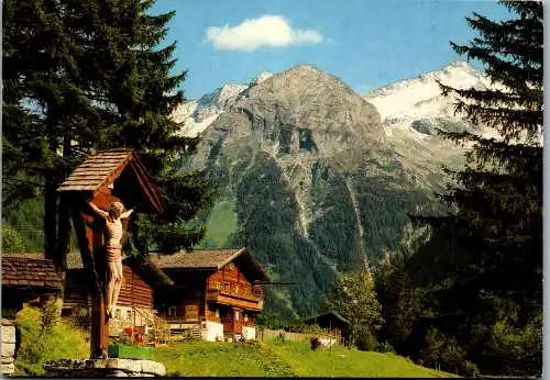 59541 - Salzburg - Bad Gastein , Luis Trenker Kreuz am Malerwinkel , Hoteldorf Grüner Baum - gelaufen 1989