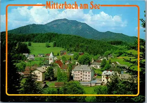 59561 - Niederösterreich - Mitterbach , am Erlaufsee gegen Gemeindealpe - gelaufen 1989