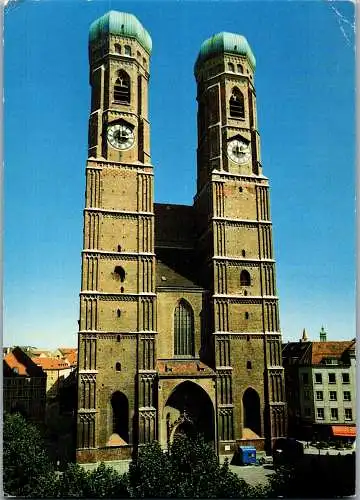 59575 - Deutschland - München , Frauenkirche - gelaufen 1983