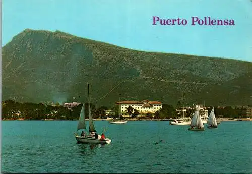 59579 - Spanien - Mallorca , Puerto de Pollensa , Hotel Illa d'Or - gelaufen 1988