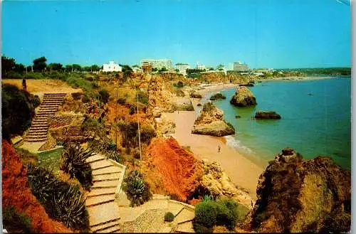 59581 - Portugal - Algarve , Portimao , Praia da Rocha - gelaufen 1976