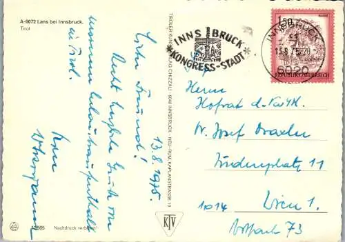 59586 - Tirol - Lans , bei Innsbruck , Mehrbildkarte - gelaufen 1975