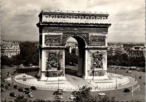 59593 - Frankreich - Paris , L'Arc de Triomphe de l'Etoile - nicht gelaufen