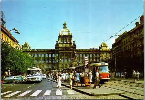 59595 - Tschechien - Prag , Praha , Narodni Muzeum - nicht gelaufen