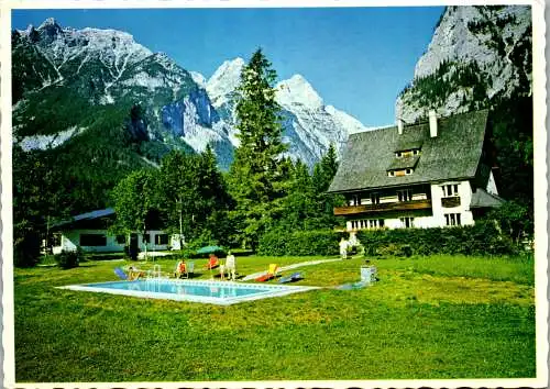 59608 - Oberösterreich - Hinterstoder , Gasthof Pension Dietlgut - gelaufen 1978