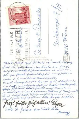 59610 - Heilige - Madonna , Gandenmutter Mariazell , F. Parzer - gelaufen 1970