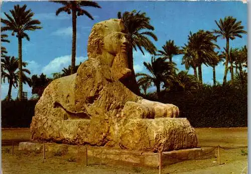 59611 - Ägypten - Giza , The Sphinx of Sakkara - gelaufen 1984