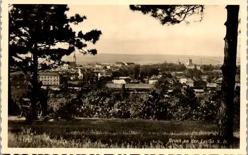 59618 - Niederösterreich - Bruck an der Leitha , Panorama - nicht gelaufen