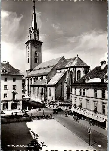 59622 - Kärnten - Villach , Stadtpfarrkirche , Julius Meinl - nicht gelaufen