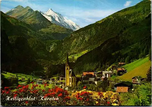 59629 - Kärnten - Heiligenblut , mit Großglockner - gelaufen