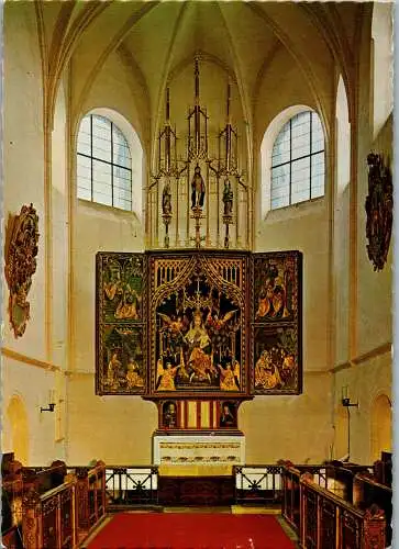 59653 - Kirchen - Maria Laach am Jauerling , Doppelflügelaltar - gelaufen 1974