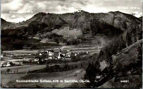 59655 - Oberösterreich - Gaflenz , Panorama - gelaufen 1966