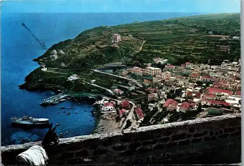 59660 - Italien - Ustica , Vista del Castello Saraceno - gelaufen 1965