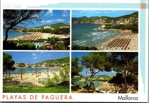 59675 - Spanien - Mallorca , Paguera , Playa de Paguera - gelaufen