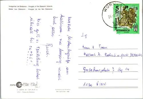 59675 - Spanien - Mallorca , Paguera , Playa de Paguera - gelaufen