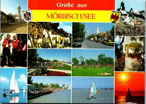 59677 - Burgenland - Mörbisch , am Neusiedlersee , Mehrbildkarte - gelaufen 2003