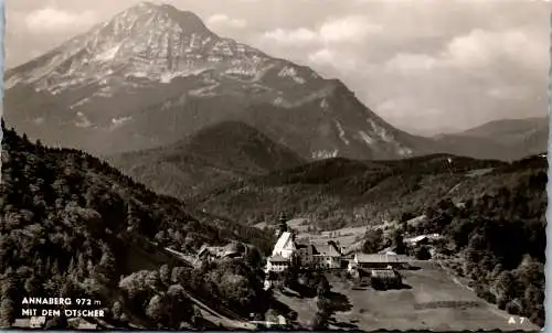 59681 - Niederösterreich - Annaberg , mit Ötscher , Panorama - gelaufen 1963