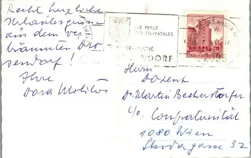 59687 - Niederösterreich - Drosendorf , an der Thaya , Raabsertor - gelaufen 1967