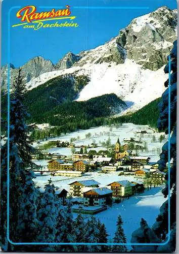 59692 - Steiermark - Ramsau , am Dachstein , Panorama - gelaufen 1983