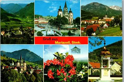 59696 - Steiermark - Mariazell , Mehrbildkarte - gelaufen 1993