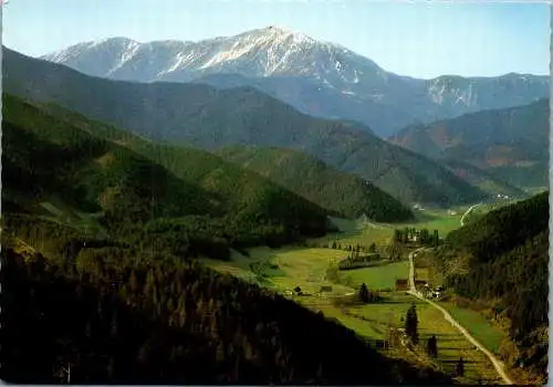 59701 - Niederösterreich - Gutenstein , Mariahilfberg m Blick ins Klostertal gegen Schneeberg - nicht gelaufen