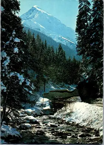 59711 - Tirol - Hintertux , Zillertal , Auf dem Weg nach Hintertux - gelaufen 1984