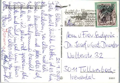 59714 - Oberösterreich - Hinterstoder , Panorama - gelaufen 2000