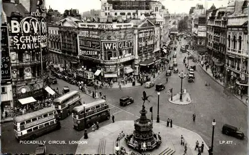 59717 - Großbritannien - London , Piccadilly Circus - gelaufen 1961