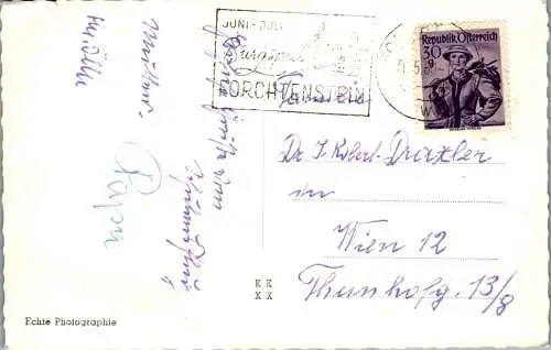 59718 - Burgenland - Forchenstein , Schloß Forchenstein - gelaufen 1960