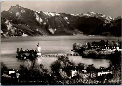 59720 - Oberösterreich - Gmunden , Schloss Orth - gelaufen 1959