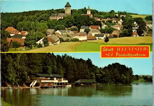 59726 - Niederösterreich - Allentsteig , See Freizeitzentrum , Waldviertel - gelaufen 1984