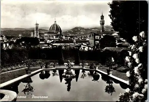59731 - Italien - Firenze , Florenz , Panorama - gelaufen 1962