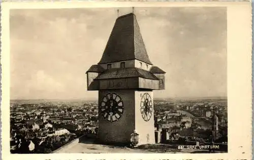 59747 - Steiermark - Graz , Uhrturm - nicht gelaufen