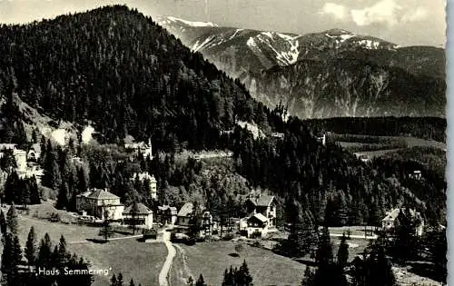 59751 - Niederösterreich - Semmering , Haus Semmering - gelaufen 1958