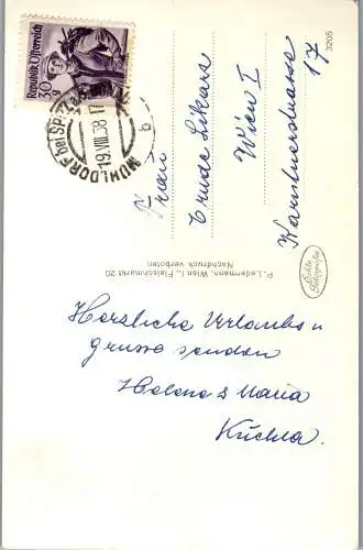 59752 - Niederösterreich - Mühldorf , Kloster Unterranna - gelaufen 1958