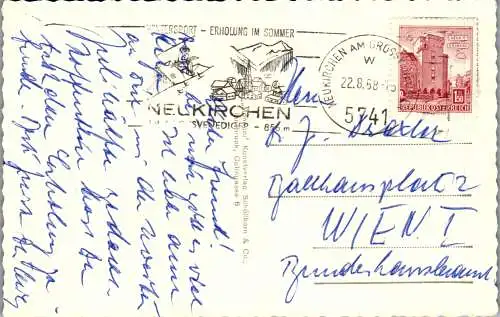 59755 - Salzburg - Neukirchen am Großvenediger , Sulzbachtal , Hütteltalkogel , Oberpinzgau - gelaufen 1958