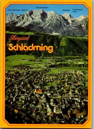 59769 - Steiermark - Schladming , Panorama - gelaufen 1985