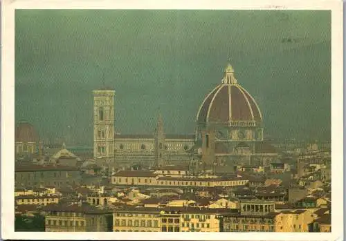 59791 - Italien - Firenze , Panorama - gelaufen 1985