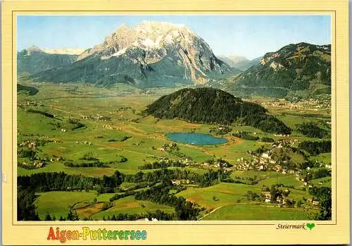 59795 - Steiermark - Aigen , Putterersee , Panorama - gelaufen