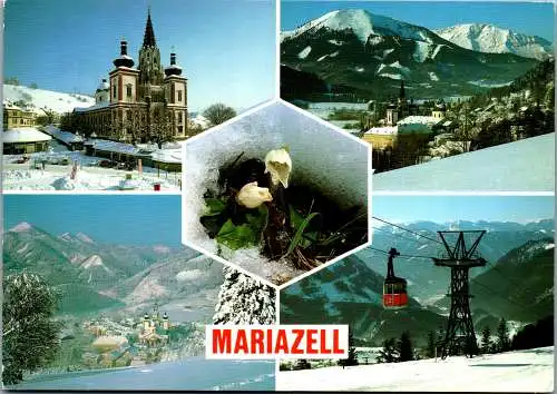 59832 - Steiermark - Mariazell , Mehrbildkarte - gelaufen 1994