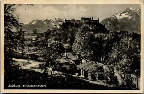 59836 - Salzburg - Salzburg , vom Kapuzinerberg - gelaufen