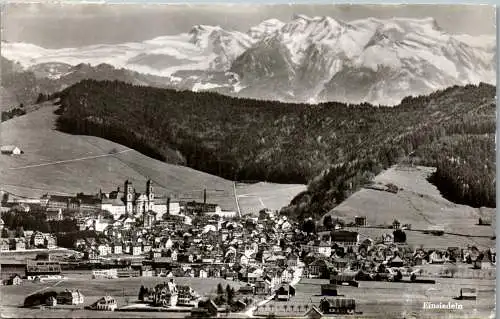 59837 - Schweiz - Einsiedeln , Panorama - gelaufen 1956