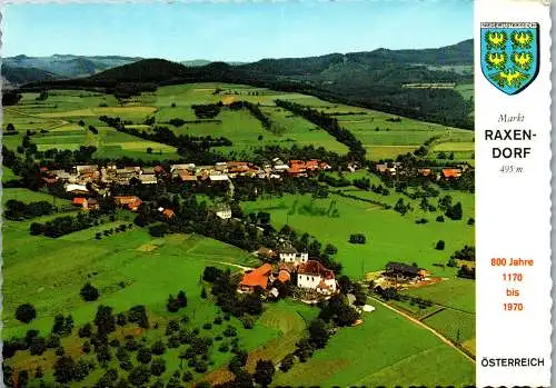 59840 - Niederösterreich - Raxendorf , Panorama - gelaufen 1970