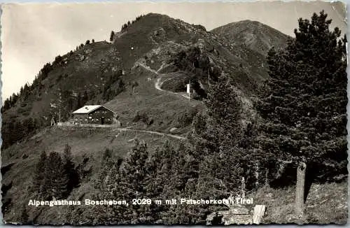 59842 - Tirol - Ellbögen , Gasthof Boscheben mit Patscherkofel - gelaufen 1958