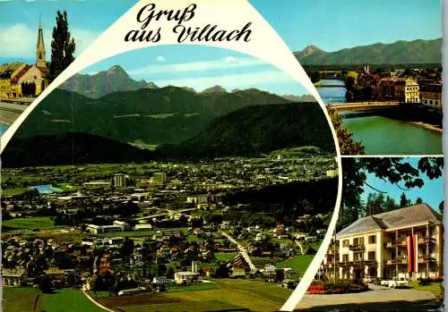 59849 - Kärnten - Villach , Mehrbildkarte - gelaufen 1981