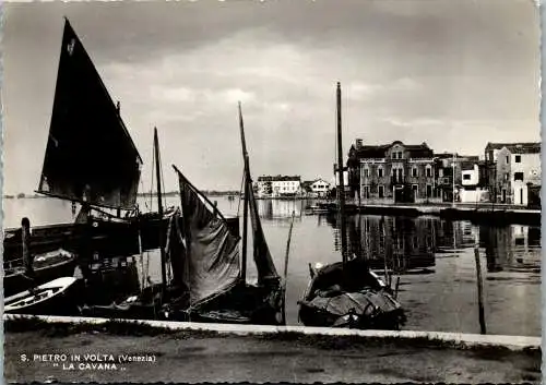 59868 - Italien - Venedig , S. Pietro in Volta , La Cavana - gelaufen 1954